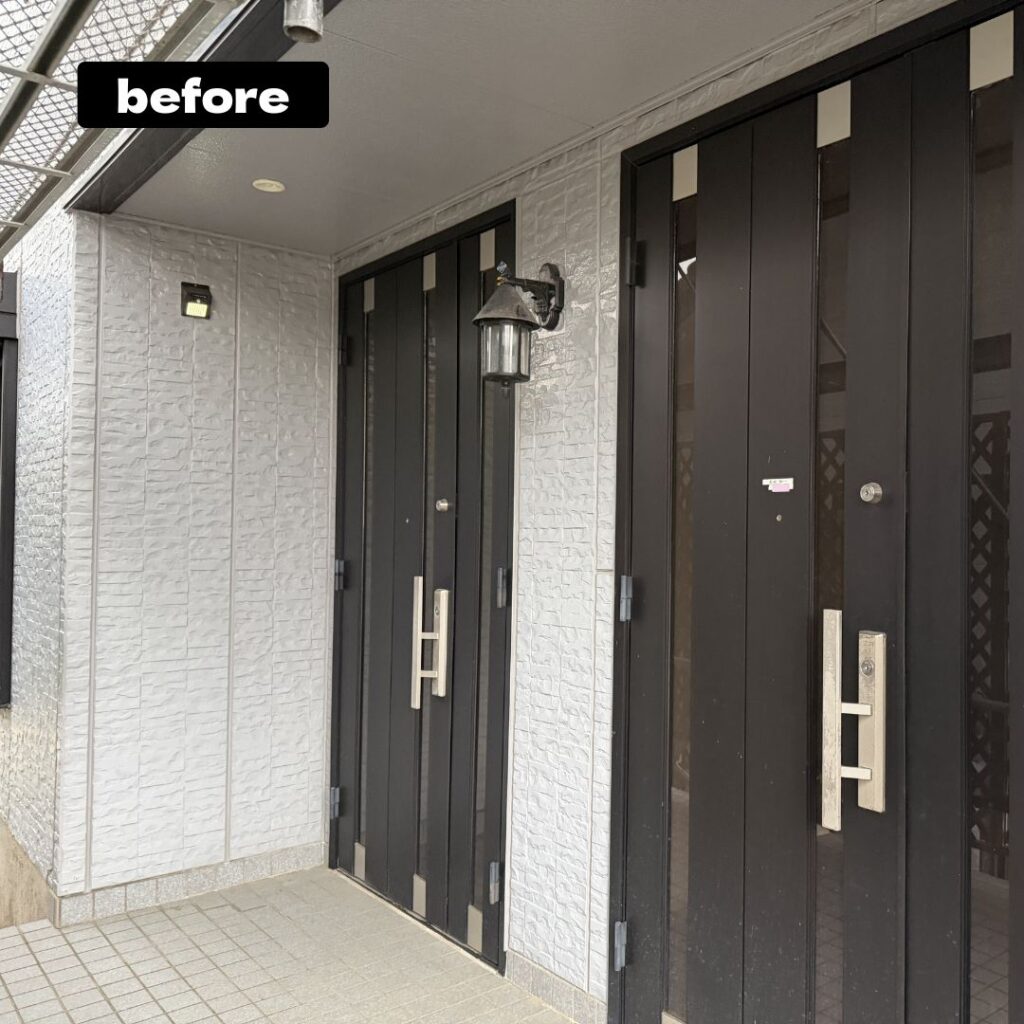 東員町　外壁塗装　施工前