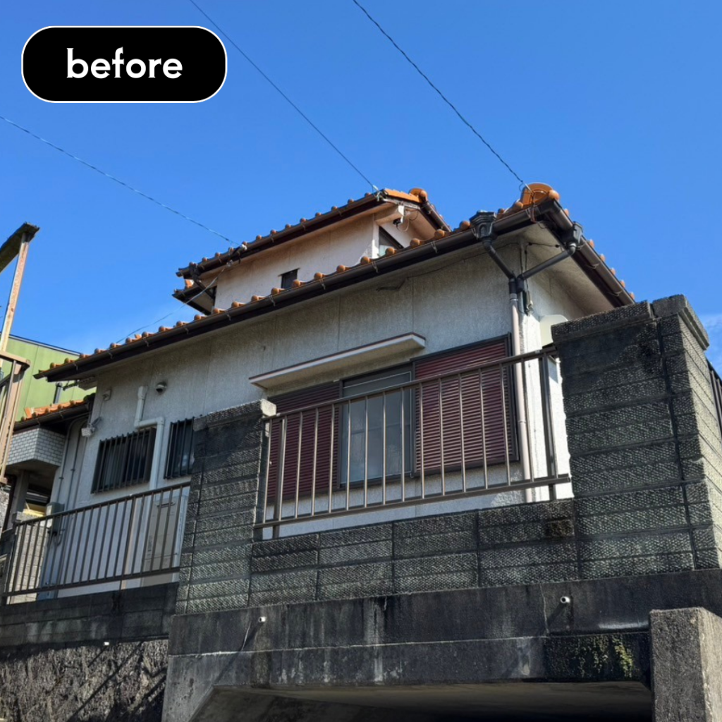 四日市市　外壁塗装　施工前
