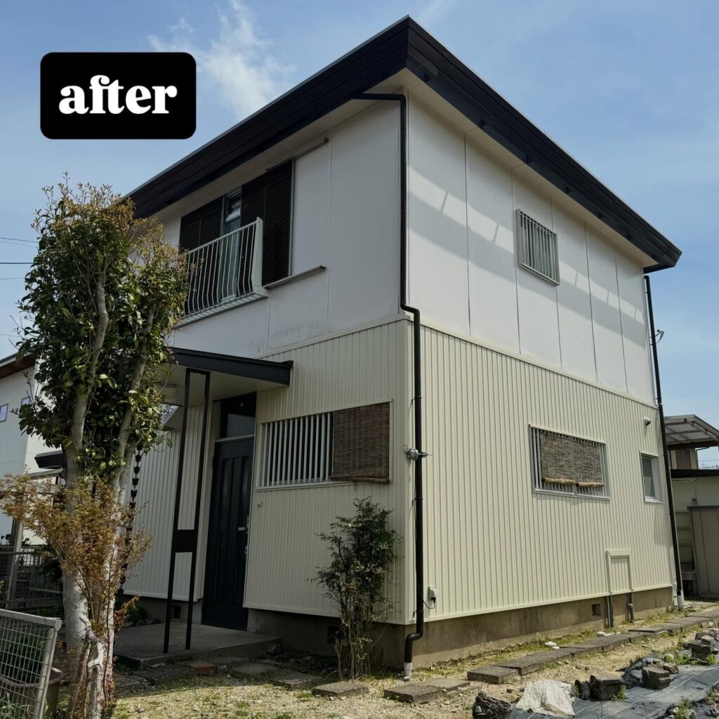 菰野町　外壁板金工事