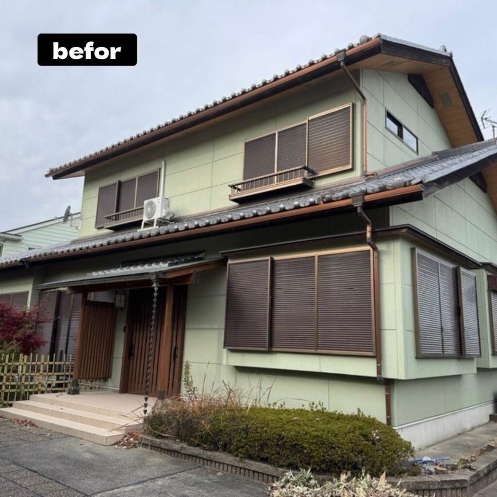 桑名市 外壁塗装 施工前
