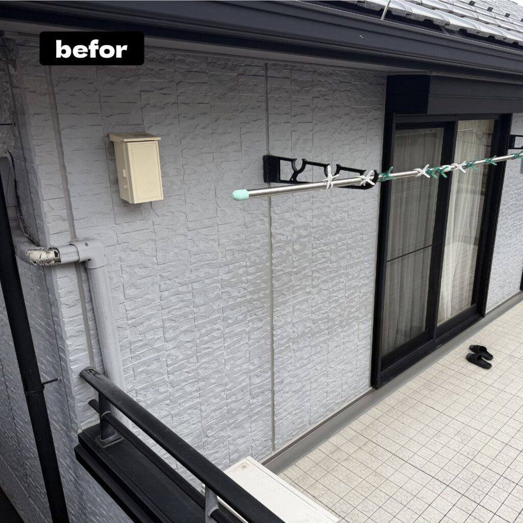 東員町 外壁塗装 施工前