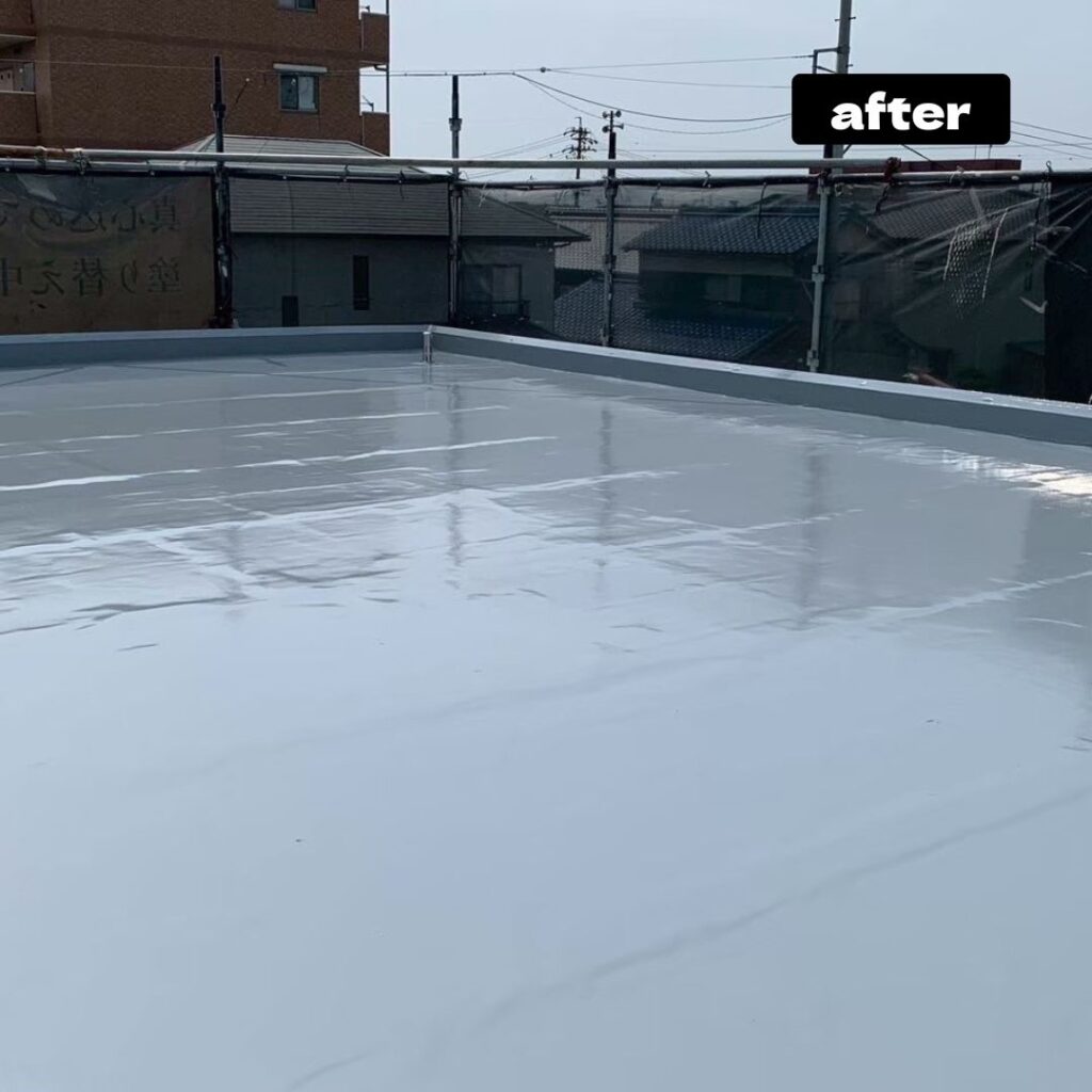 四日市市 楠町 防水工事 施工後