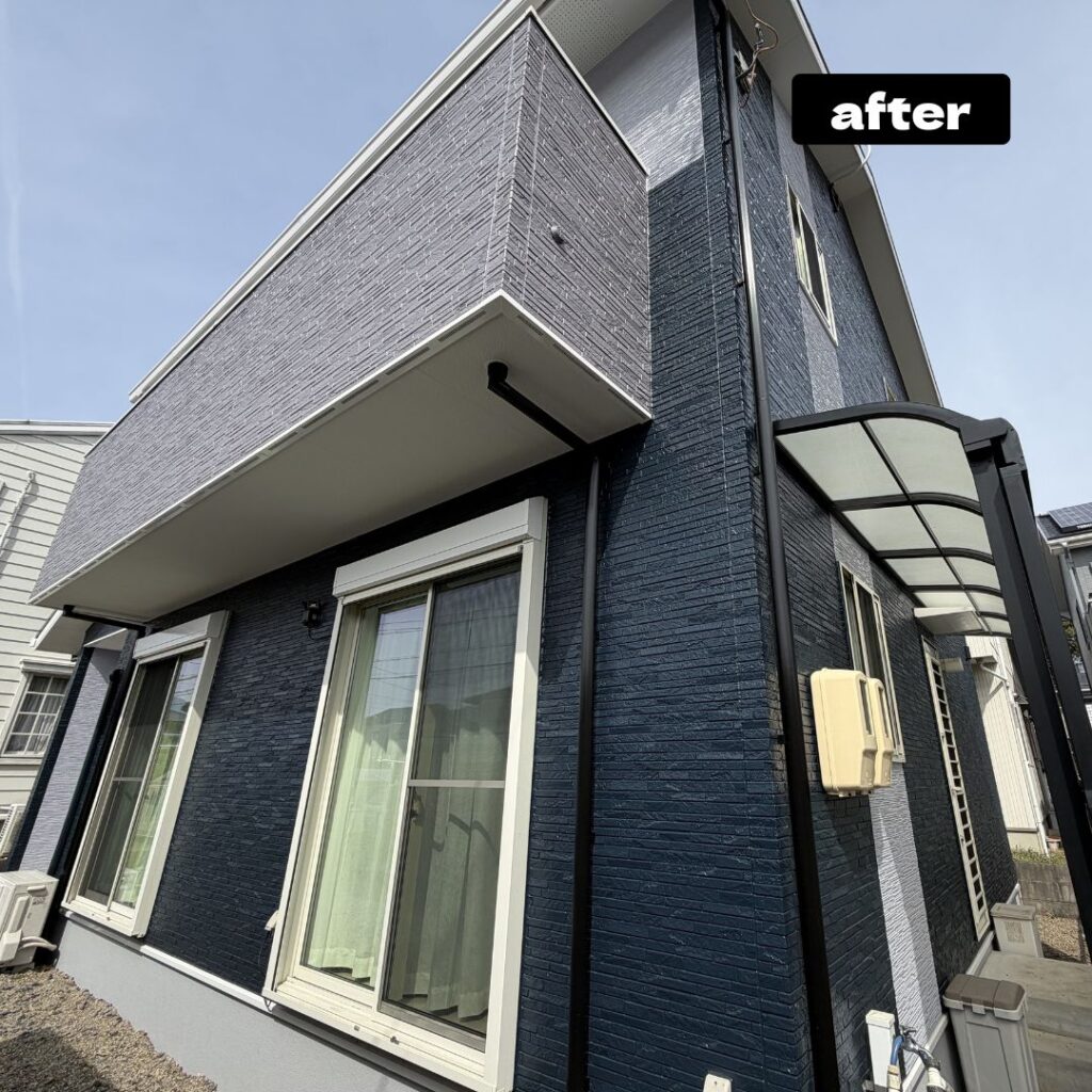 いなべ市 大安町 外壁塗装 施工後