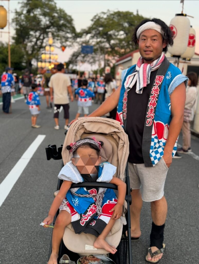 大安町平塚　水神祭り2025年　花火