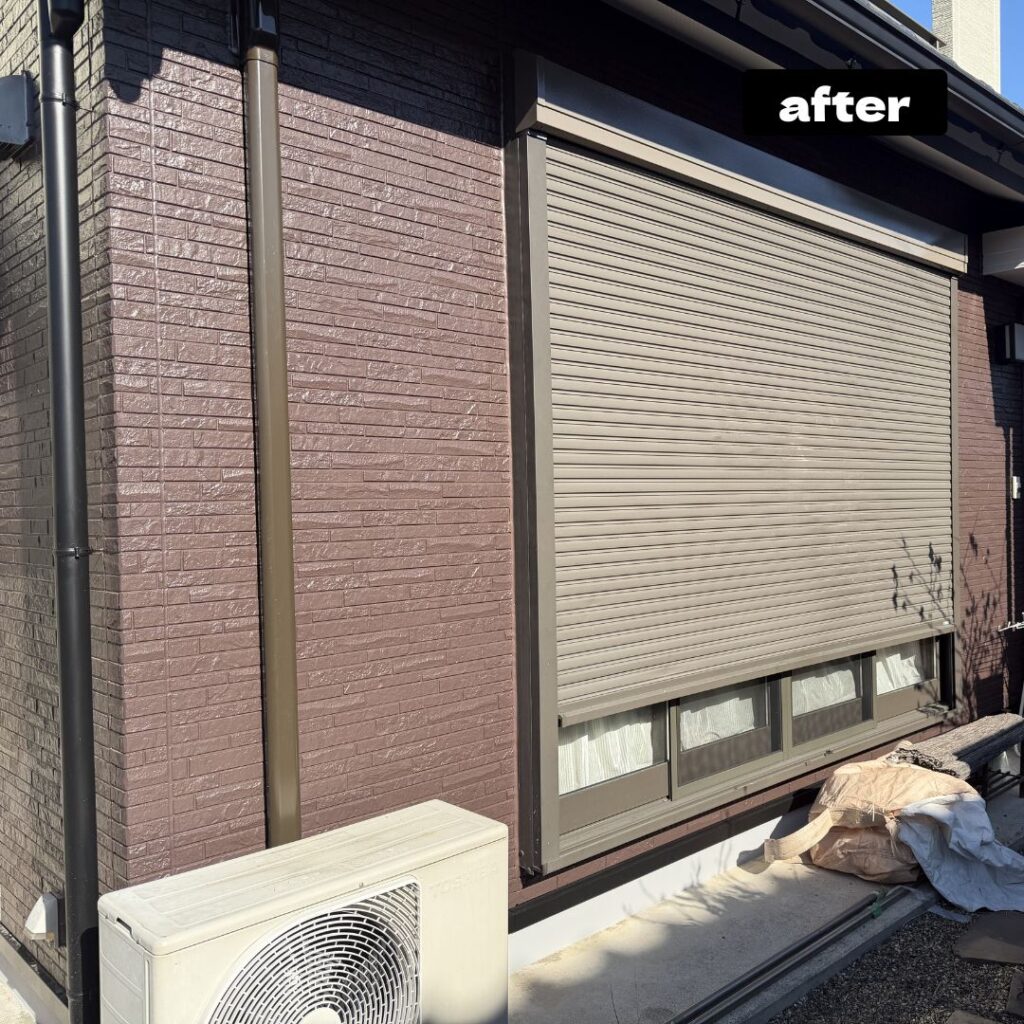 愛知県　小牧市　外壁塗装　施工後