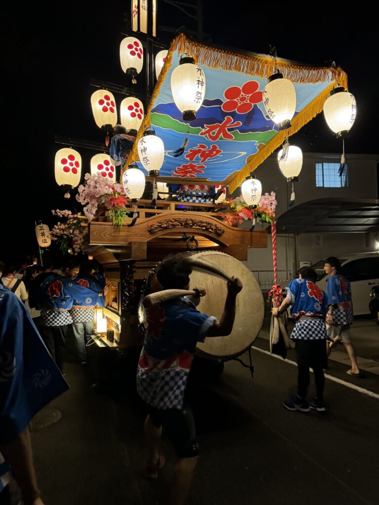 大安町平塚　水神祭り