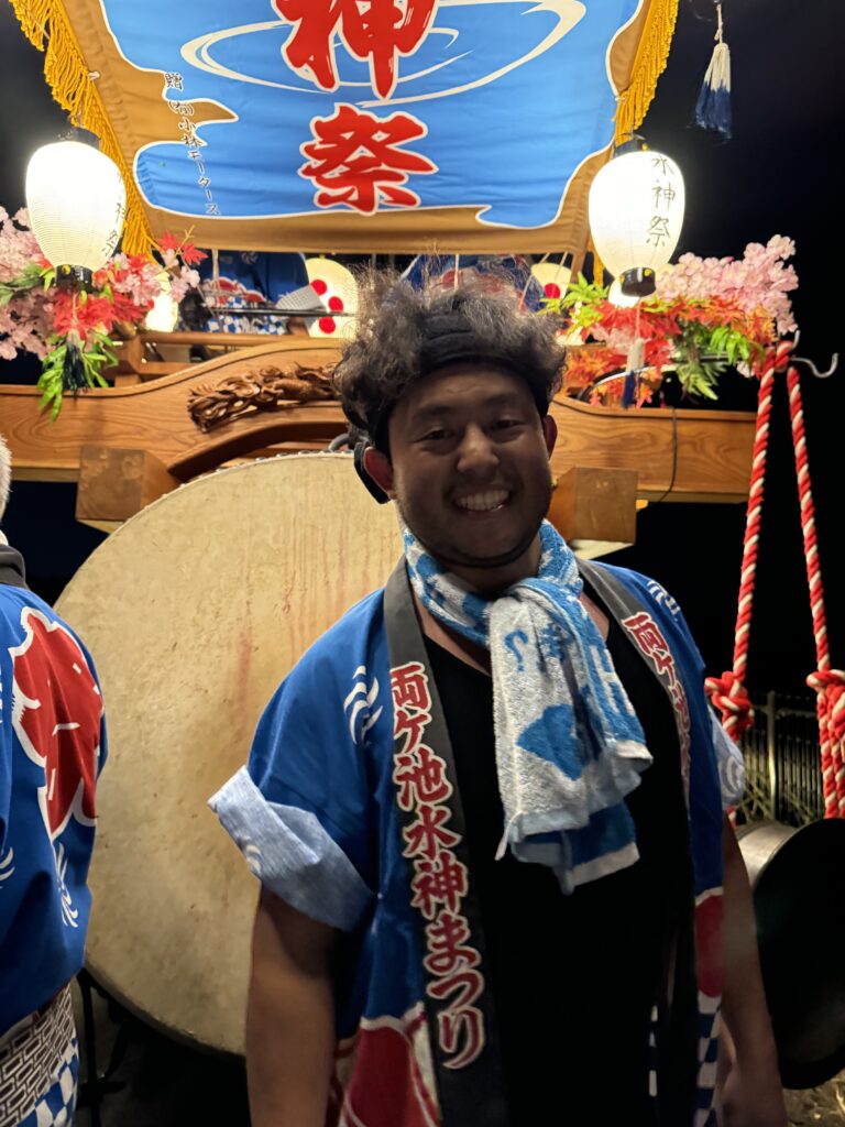 大安町平塚　水神祭り